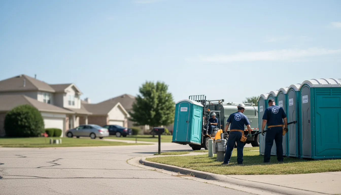 Porta Potty Rental in Belmont, OH near me